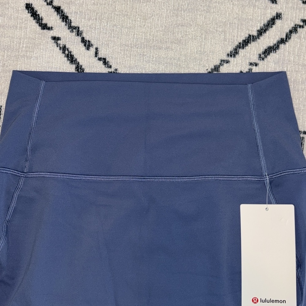 Lululemon Nulu Slim Fit Oasis Blue Skirt NWT Sz 4 - Picture 5 of 11
